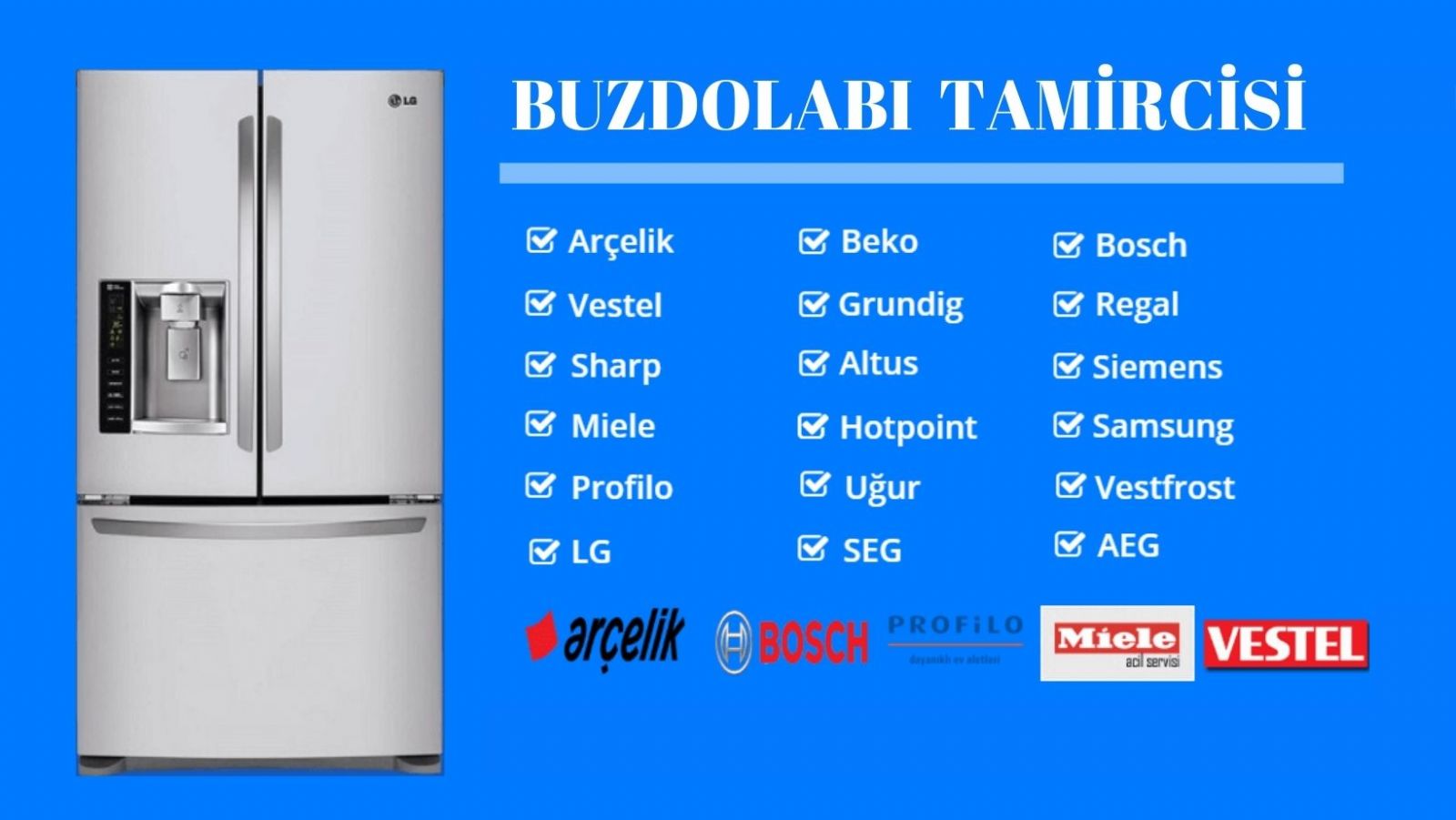 Öveçler Buzdolabı Tamircisi